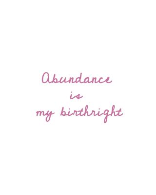 Hojnost je moje rodné právo a tvoje taky. Tečka. #hojnost #abundance #afirmace #truestory #seewithyourheart #thatsit #nodoubt